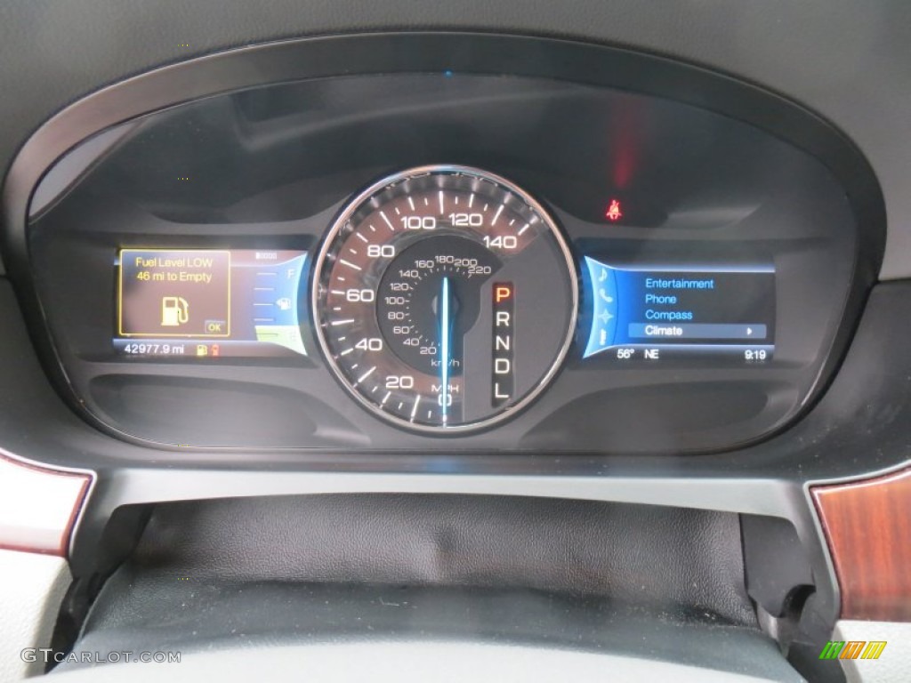 2012 Edge Limited EcoBoost - White Platinum Metallic Tri-Coat / Medium Light Stone photo #47