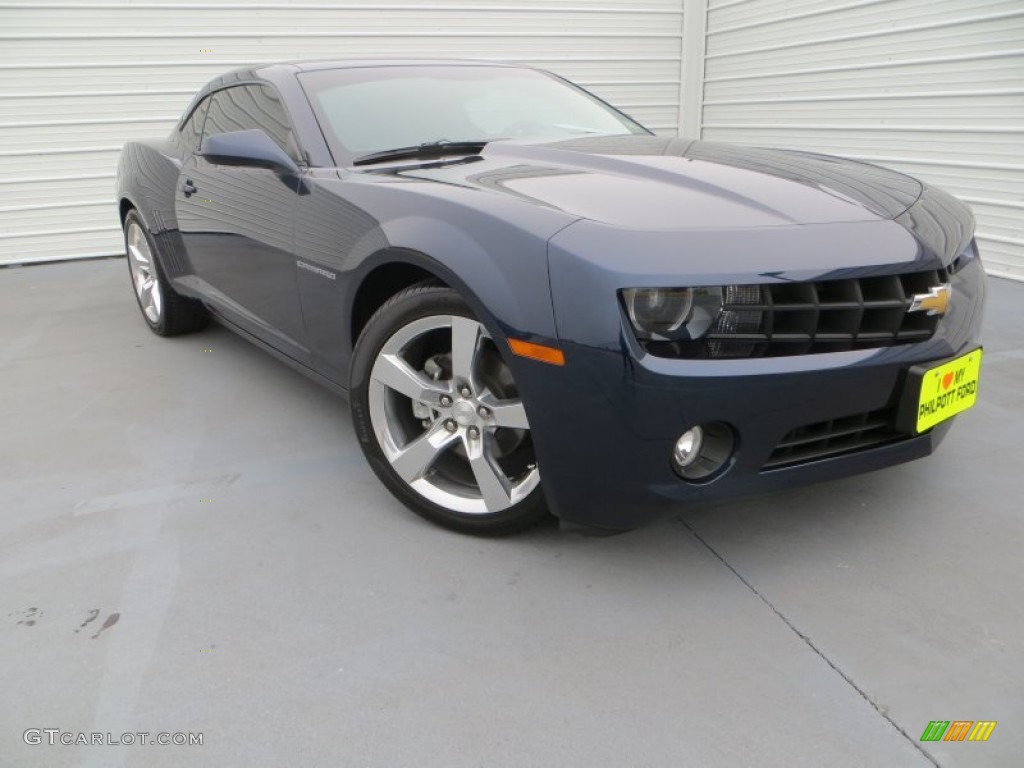 2012 Camaro LT/RS Coupe - Imperial Blue Metallic / Gray photo #1