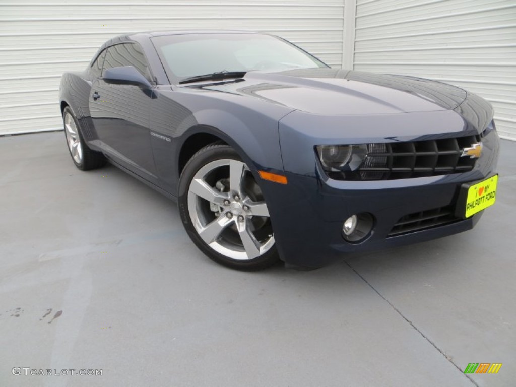 2012 Camaro LT/RS Coupe - Imperial Blue Metallic / Gray photo #2
