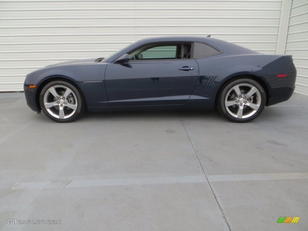 2012 Camaro LT/RS Coupe - Imperial Blue Metallic / Gray photo #6