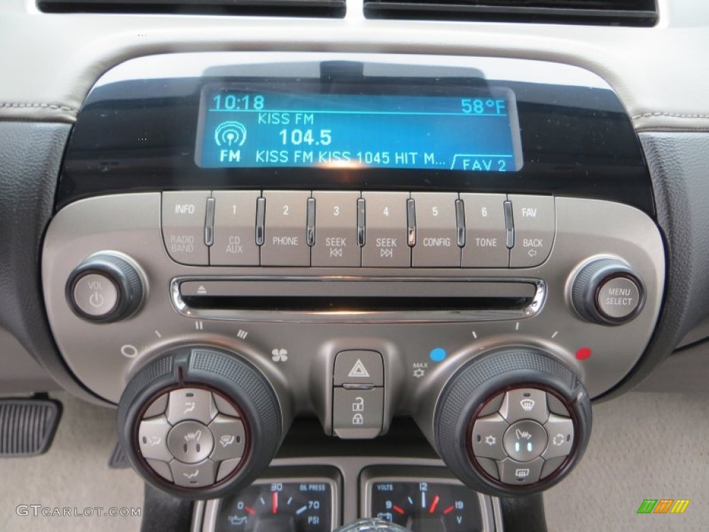 2012 Chevrolet Camaro LT/RS Coupe Controls Photo #89586562