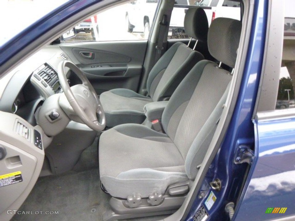 Gray Interior 2006 Hyundai Tucson GLS V6 4x4 Photo #89586911
