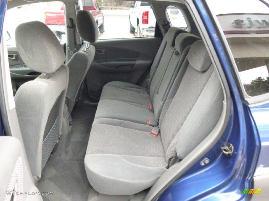 Gray Interior 2006 Hyundai Tucson GLS V6 4x4 Photo #89586950