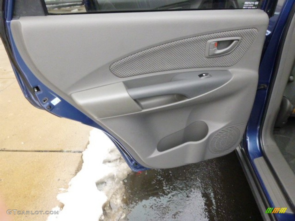 2006 Tucson GLS V6 4x4 - Nautical Blue Metallic / Gray photo #13