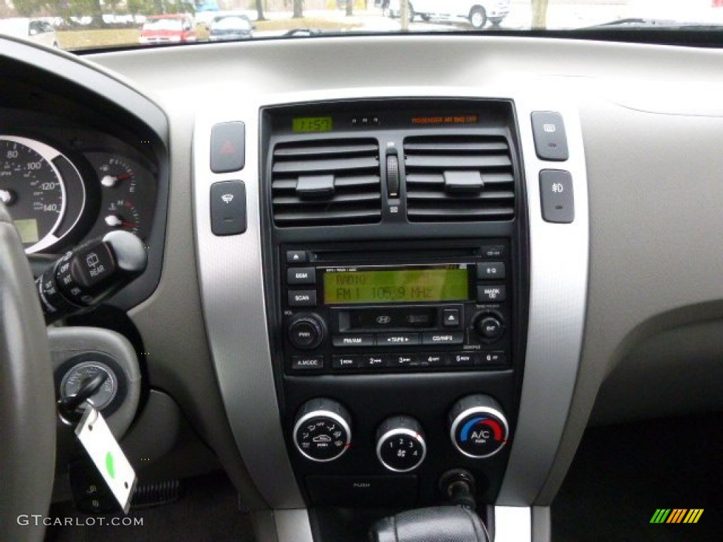 2006 Tucson GLS V6 4x4 - Nautical Blue Metallic / Gray photo #16