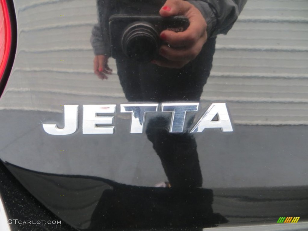 2011 Jetta TDI SportWagen - Black / Titan Black photo #18