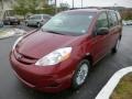 2010 Salsa Red Pearl Toyota Sienna LE  photo #3