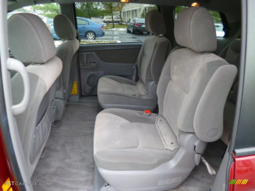 2010 Toyota Sienna LE Rear Seat Photos