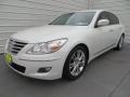 2009 White Satin Pearl Hyundai Genesis 4.6 Sedan  photo #7