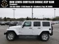 2014 Bright White Jeep Wrangler Unlimited Sahara 4x4  photo #1