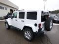 2014 Bright White Jeep Wrangler Unlimited Sahara 4x4  photo #8