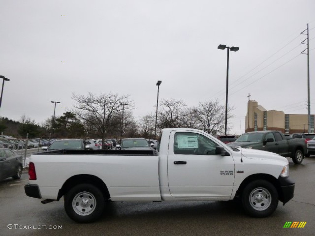 2014 1500 Tradesman Regular Cab - Bright White / Black/Diesel Gray photo #5