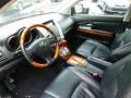 Black 2007 Lexus RX 350 AWD Interior Color