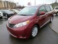 Salsa Red Pearl 2013 Toyota Sienna LE AWD Exterior