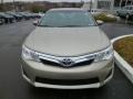 2013 Champagne Mica Toyota Camry LE  photo #2