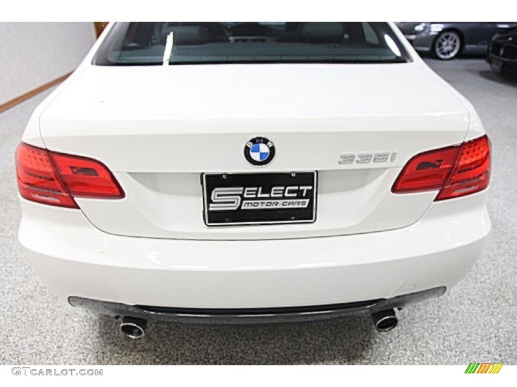 2011 3 Series 335i xDrive Coupe - Alpine White / Black photo #5