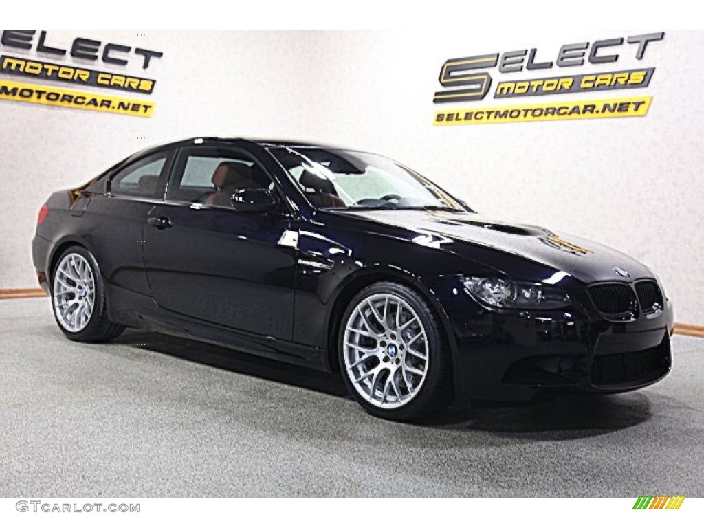 2012 M3 Coupe - Jerez Black Metallic / Fox Red photo #3