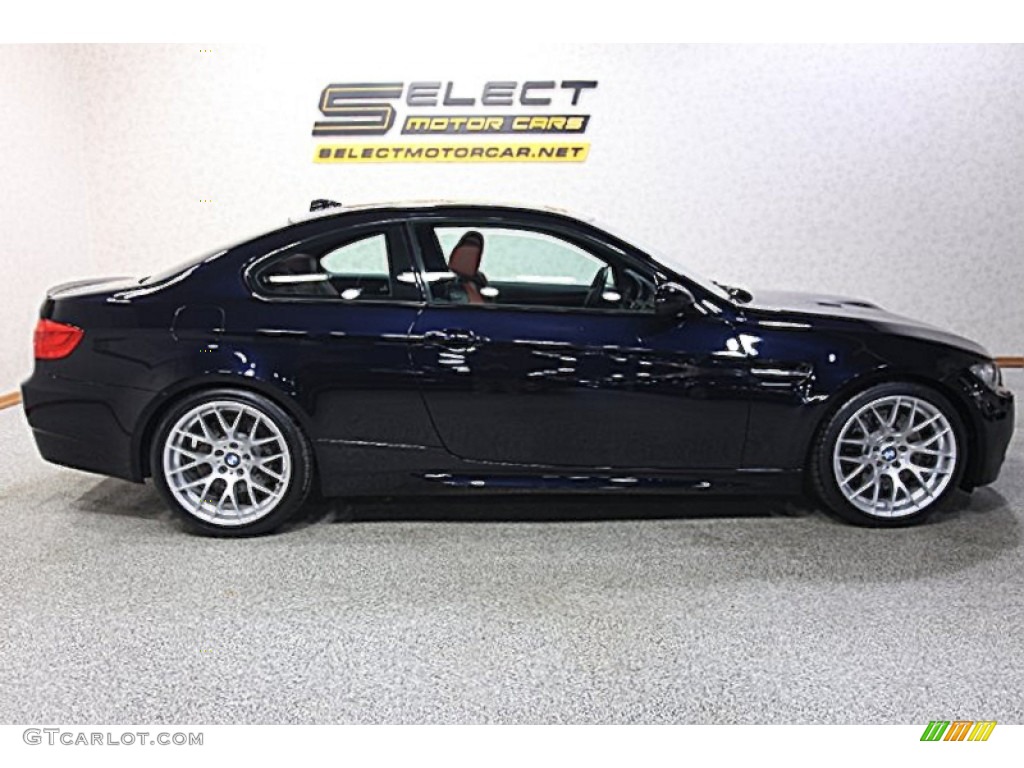 2012 M3 Coupe - Jerez Black Metallic / Fox Red photo #4