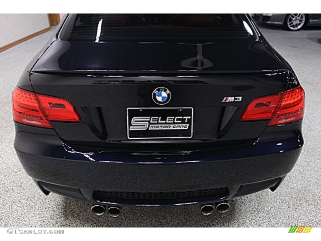 2012 M3 Coupe - Jerez Black Metallic / Fox Red photo #5