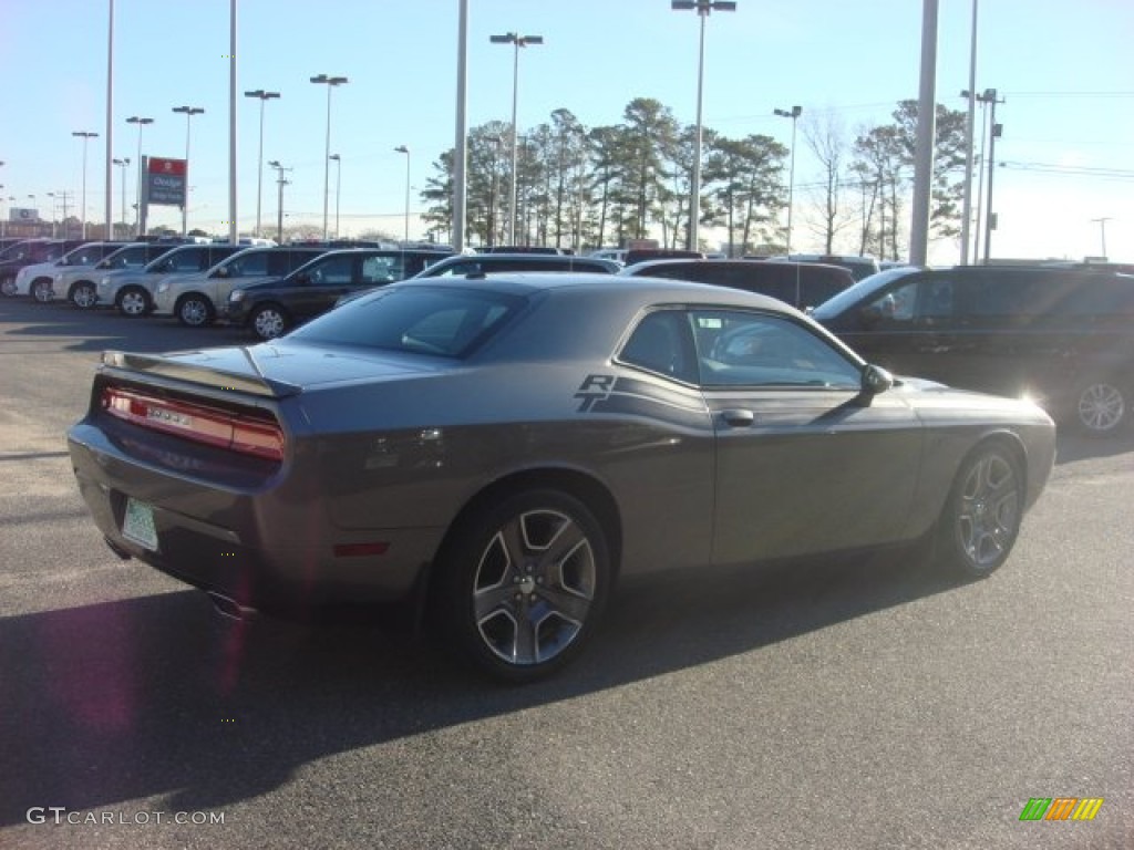 2012 Challenger R/T Classic - Tungsten Metallic / Dark Slate Gray photo #12