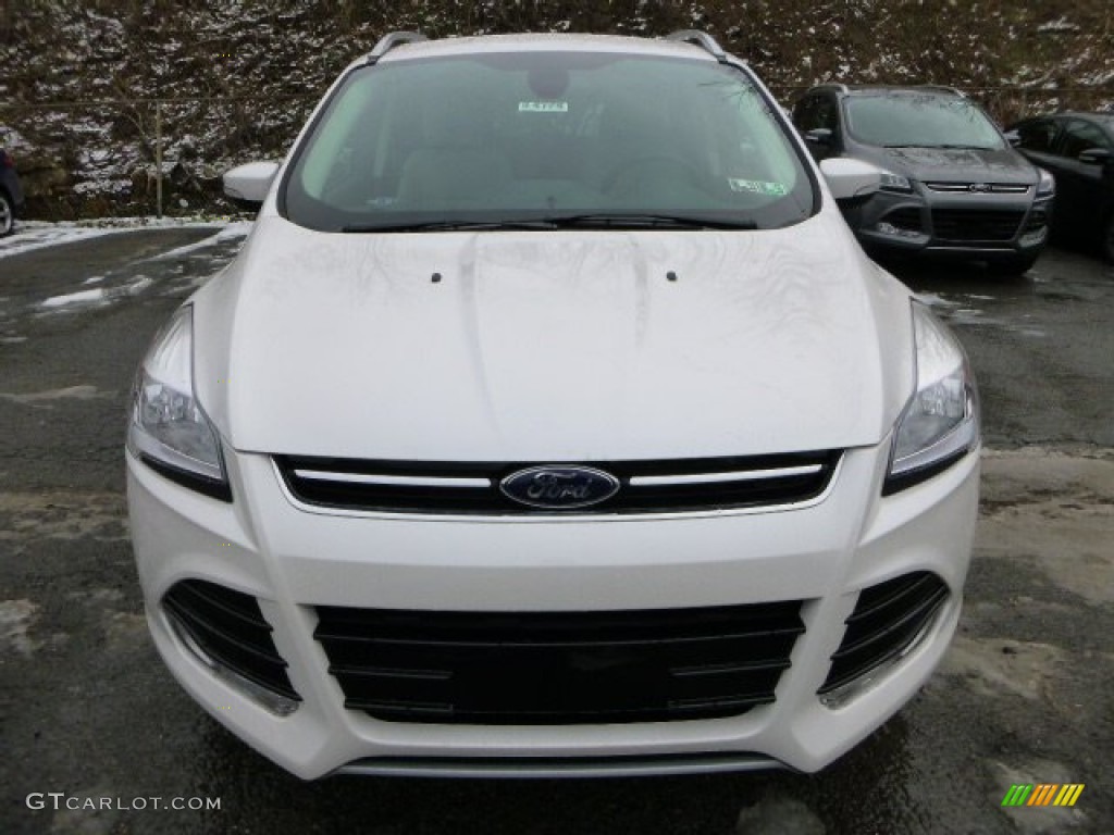 2014 Escape Titanium 1.6L EcoBoost 4WD - White Platinum / Medium Light Stone photo #6