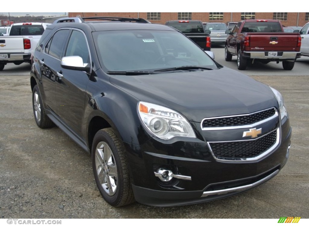 Black Granite Metallic 2014 Chevrolet Equinox LTZ Exterior Photo #89593337