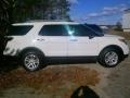 2012 White Suede Ford Explorer XLT 4WD  photo #3