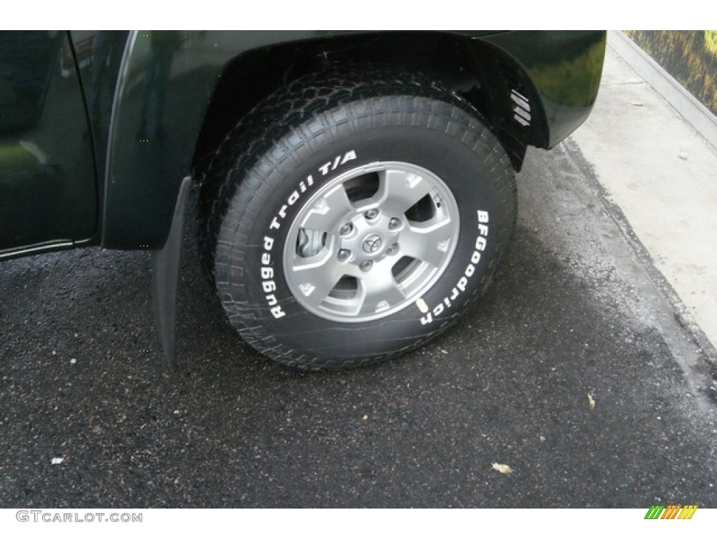 2014 Tacoma V6 TRD Double Cab 4x4 - Spruce Green Mica / Graphite photo #9