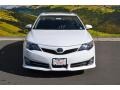 2014 Super White Toyota Camry SE  photo #2