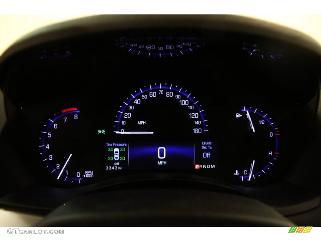 2014 Cadillac ATS 2.0L Turbo Gauges Photo #89595491