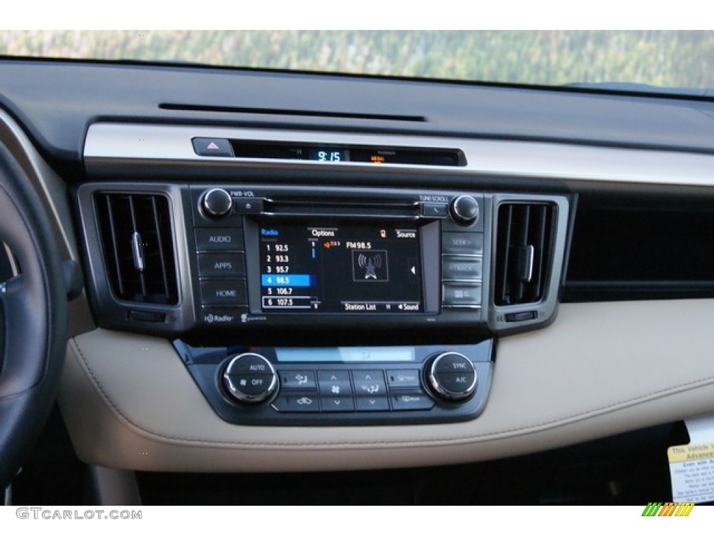 2014 RAV4 XLE AWD - Blizzard White Pearl / Beige photo #6