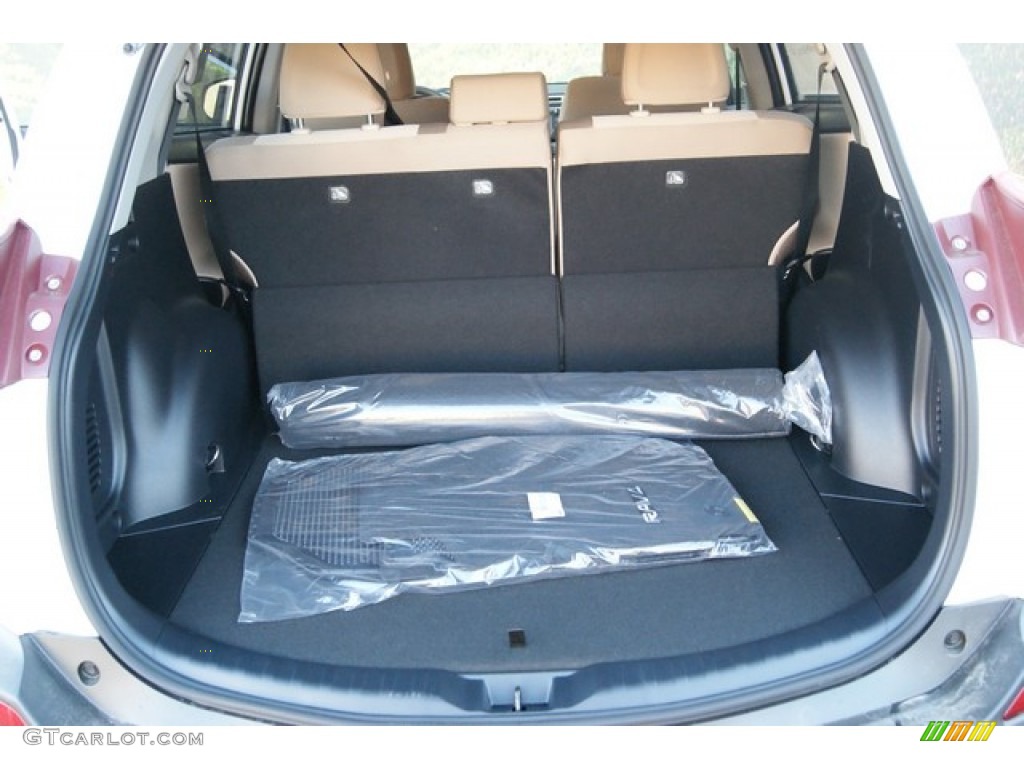 2014 RAV4 XLE AWD - Blizzard White Pearl / Beige photo #8