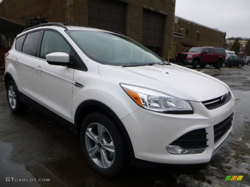 2014 Escape SE 2.0L EcoBoost 4WD - White Platinum / Medium Light Stone photo #1