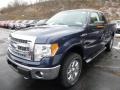 2014 Blue Jeans Ford F150 XLT SuperCab 4x4  photo #5