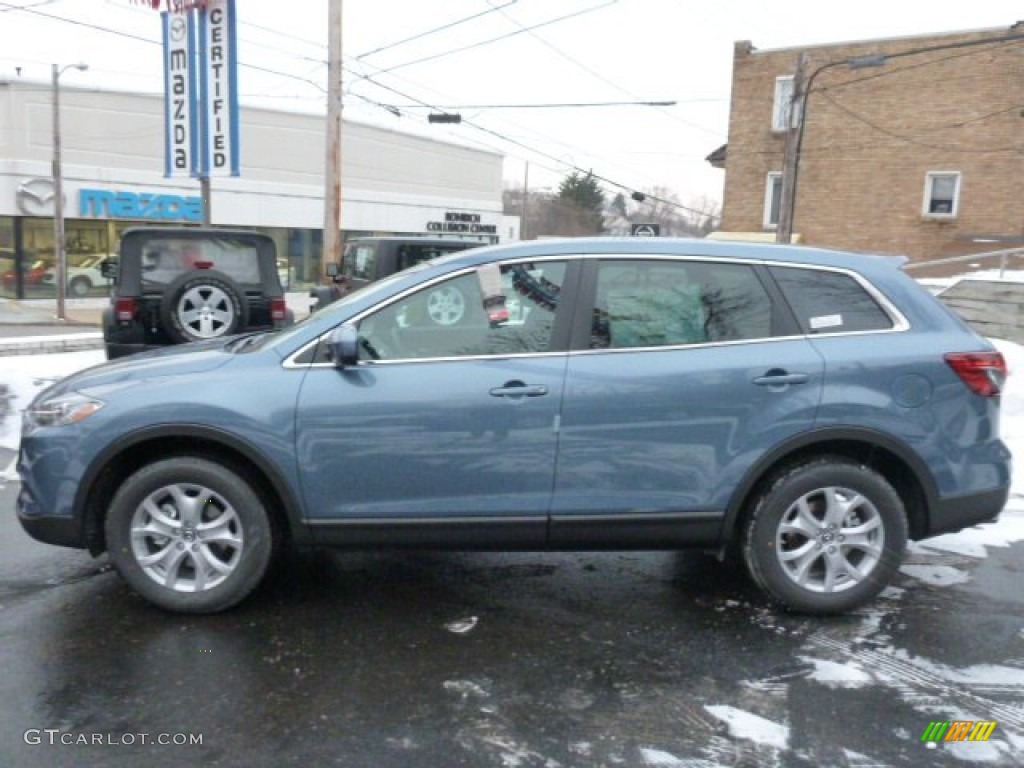 2014 CX-9 Sport AWD - Blue Reflex Mica / Black photo #2
