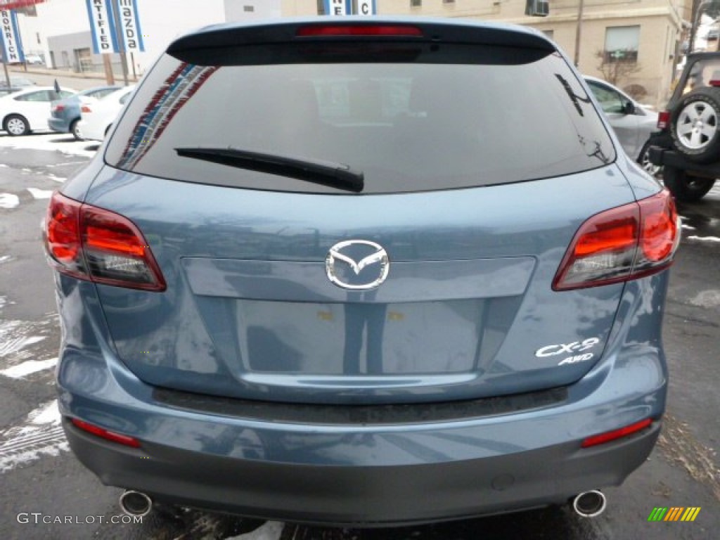 2014 CX-9 Sport AWD - Blue Reflex Mica / Black photo #4