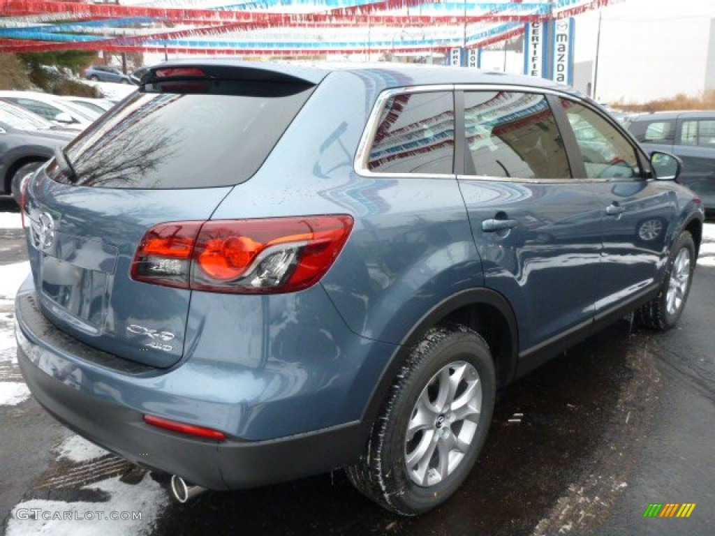 2014 CX-9 Sport AWD - Blue Reflex Mica / Black photo #5
