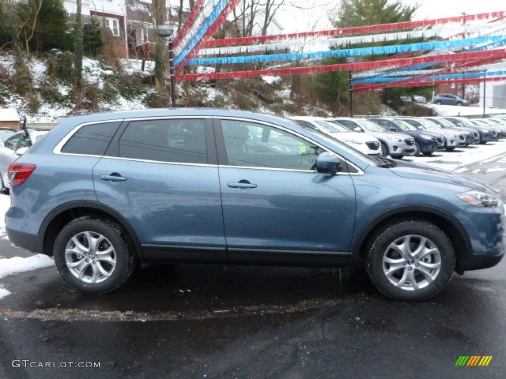 2014 CX-9 Sport AWD - Blue Reflex Mica / Black photo #6