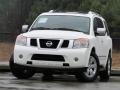 2011 Blizzard White Nissan Armada Platinum  photo #29