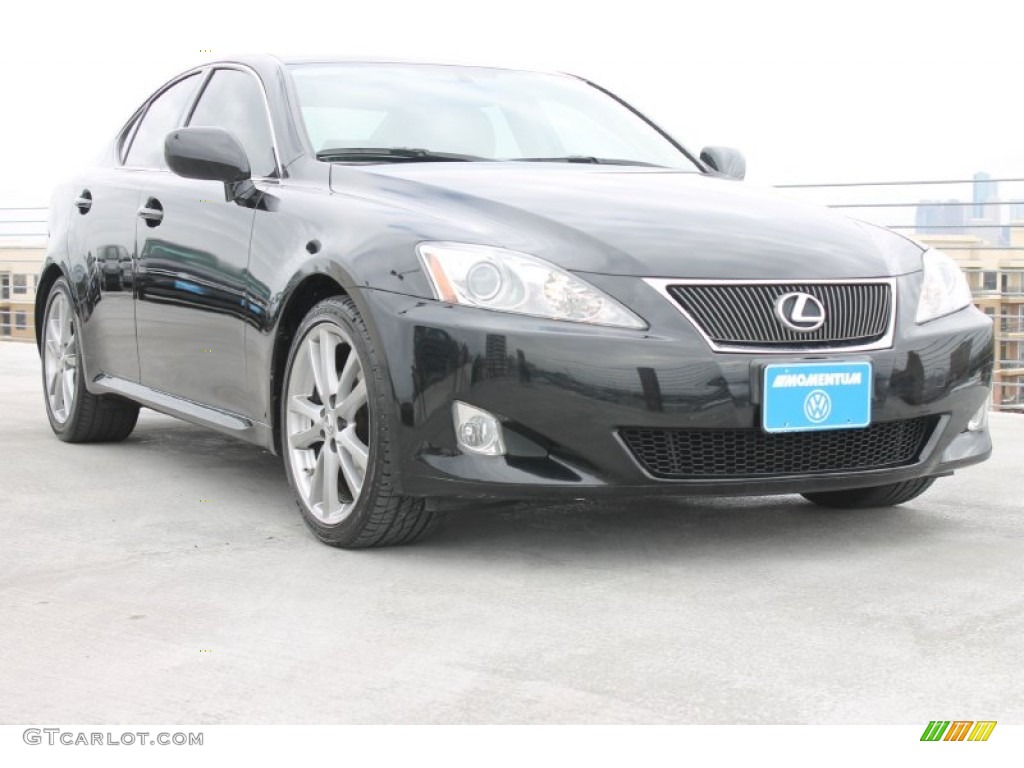 Black Sapphire Pearl Lexus IS