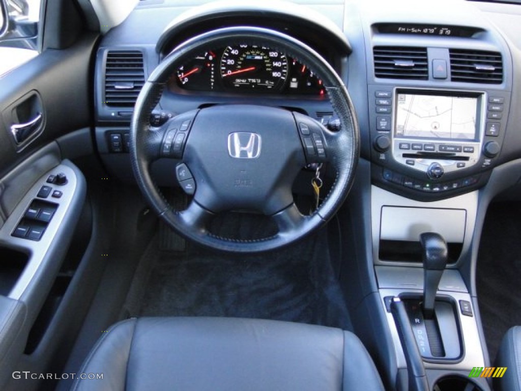 2006 Honda Accord Hybrid Sedan Gray Dashboard Photo #89597546
