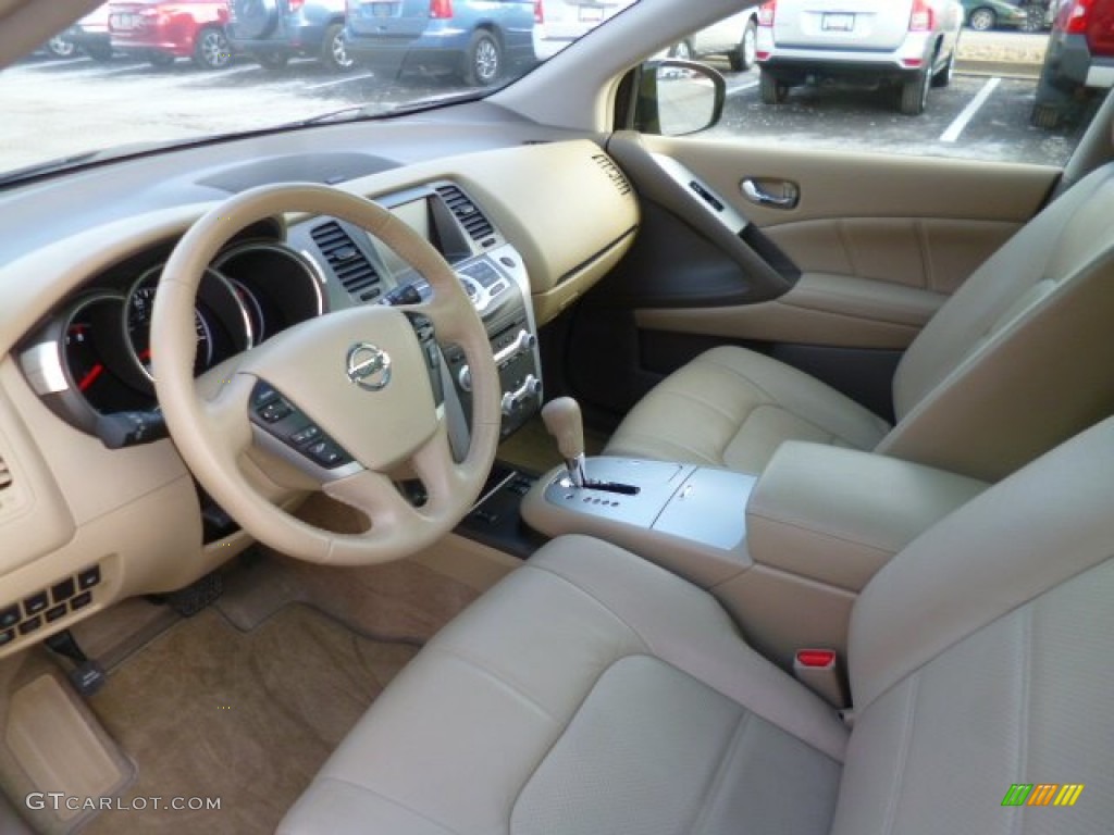 Beige Interior 2012 Nissan Murano SL AWD Photo #89598671