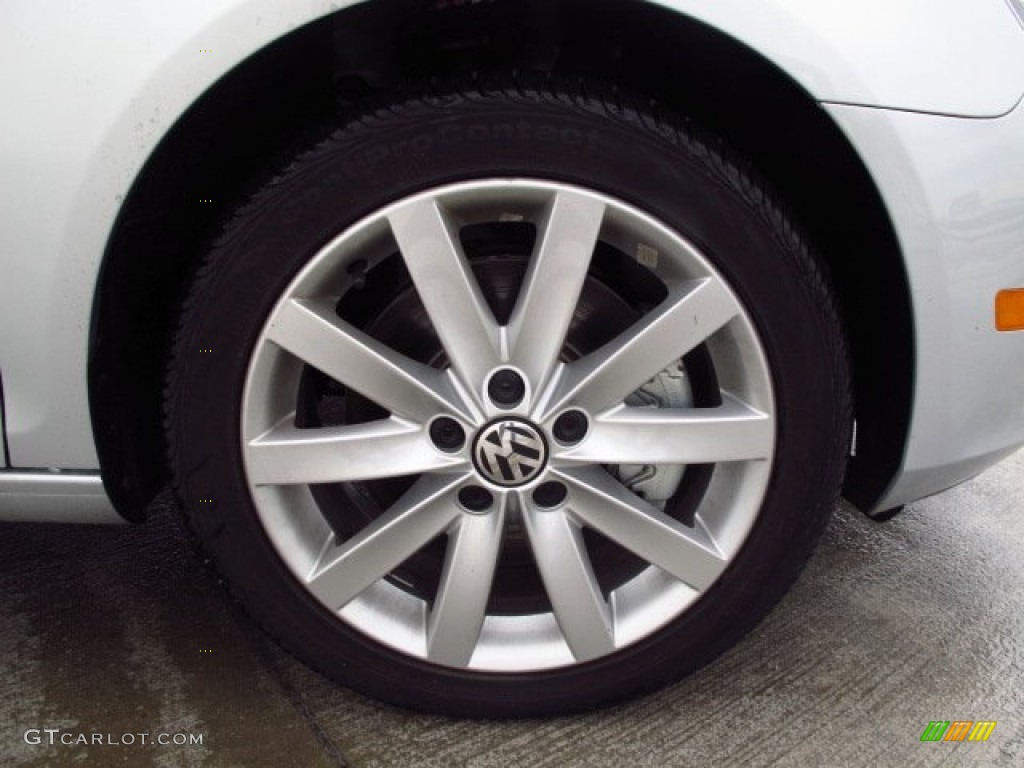 2014 Volkswagen Jetta TDI SportWagen Wheel Photo #89599409