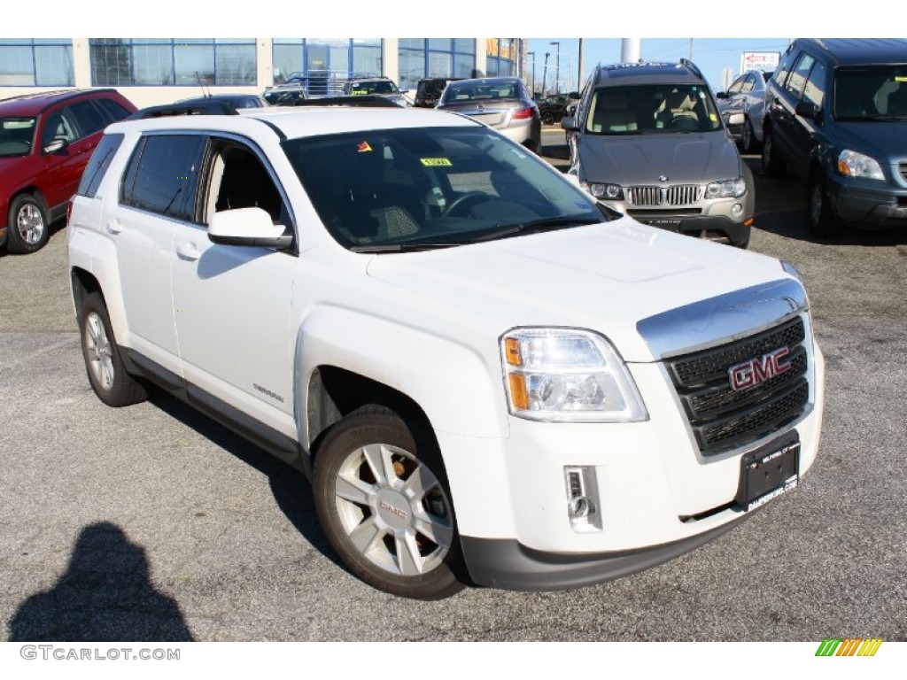 Olympic White 2012 GMC Terrain SLE AWD Exterior Photo #89602253