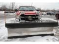 2009 Victory Red Chevrolet Silverado 2500HD Work Truck Regular Cab 4x4  photo #2