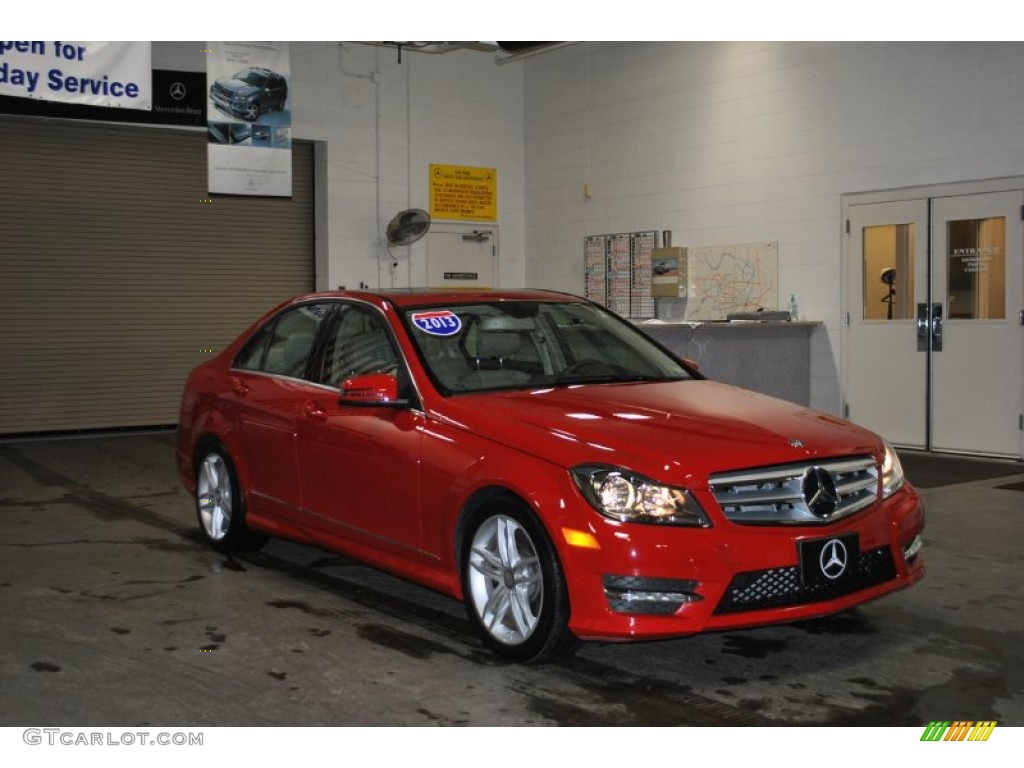 Mars Red Mercedes-Benz C