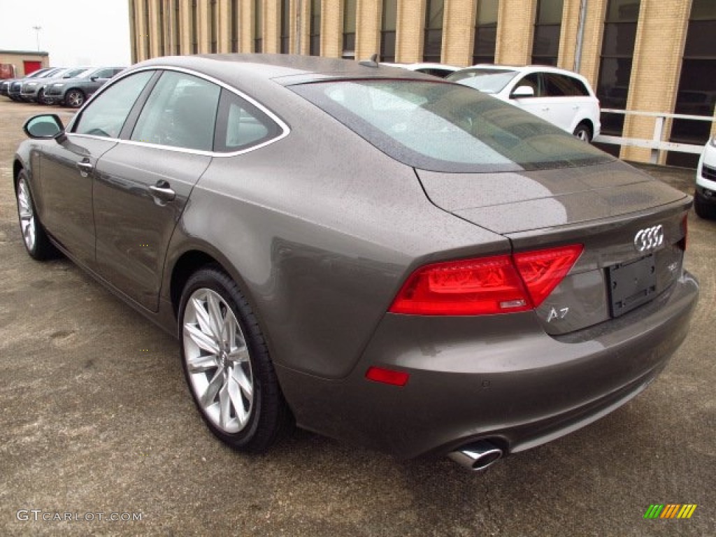 Dakota Gray Metallic 2014 Audi A7 3.0T quattro Premium Plus Exterior Photo #89603087