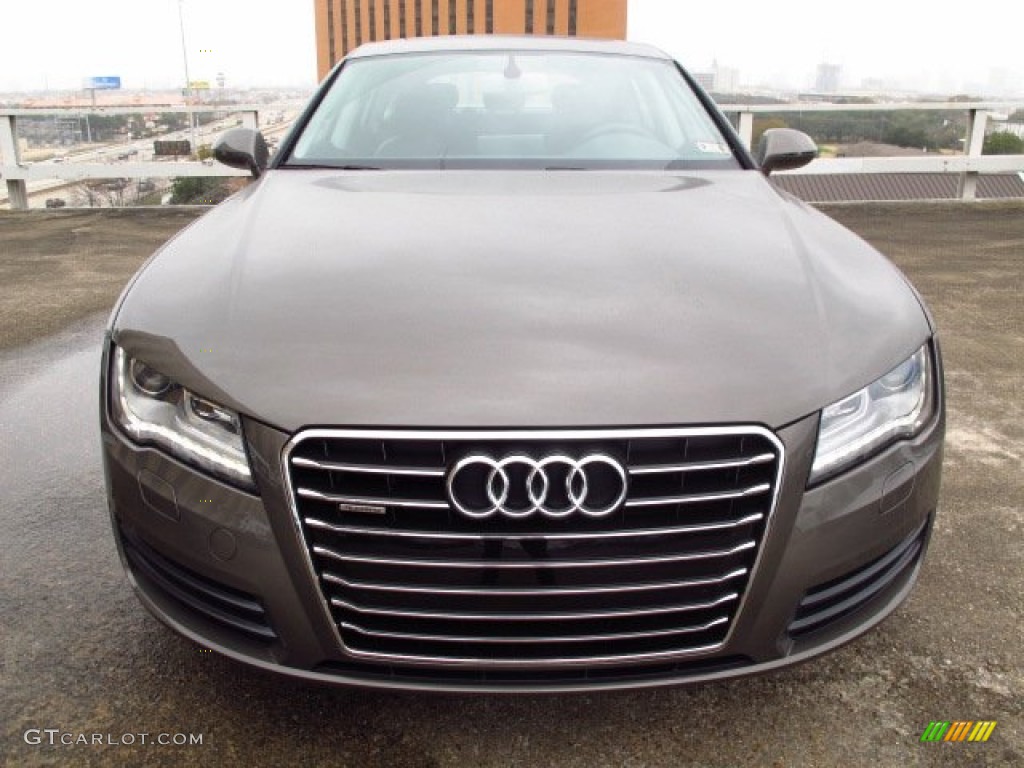 Dakota Gray Metallic 2014 Audi A7 3.0T quattro Premium Plus Exterior Photo #89603114