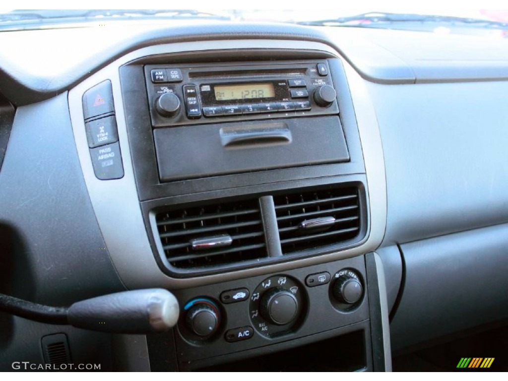 2007 Pilot LX 4WD - Nimbus Gray Metallic / Gray photo #12