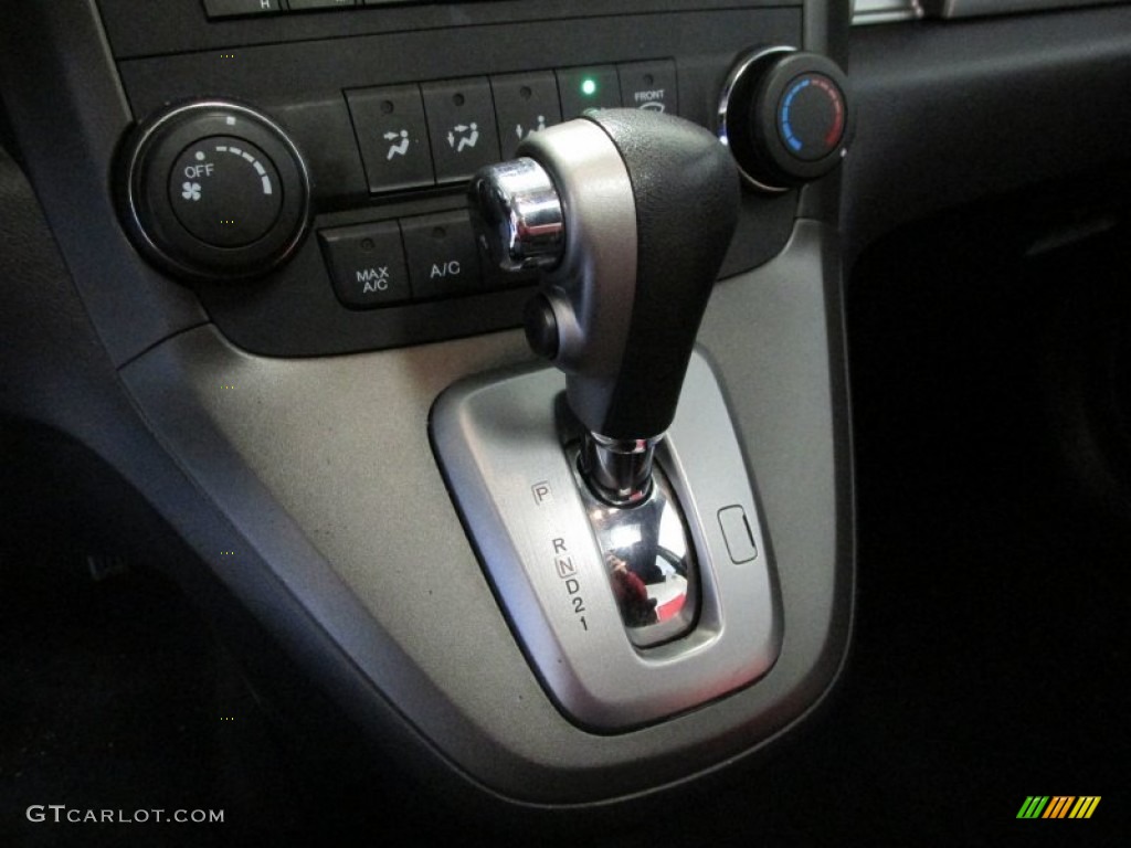 2011 CR-V EX 4WD - Crystal Black Pearl / Black photo #13